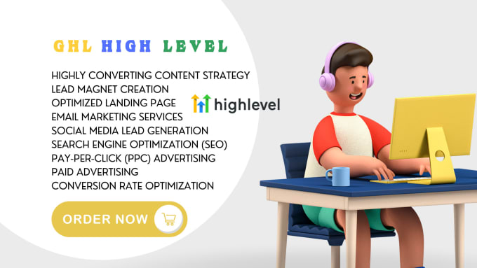 Bestseller - generate professional gohighlevel leads,ghl landing page for you, boost your ghl