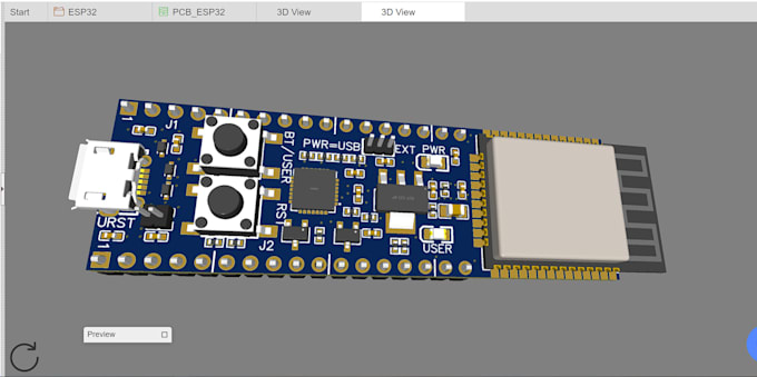 Gig Preview - Design pcb with schematic using eagle or altium