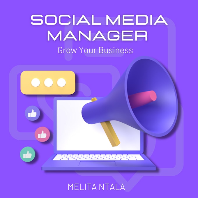 Gig Preview - Manage your social media accounts on a monthly basis