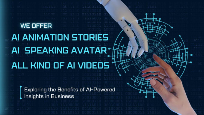 Gig Preview - Create ai animation stories and ai video art