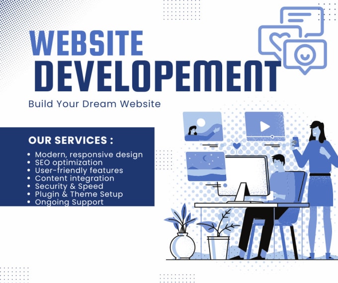 Gig Preview - Build your dream website