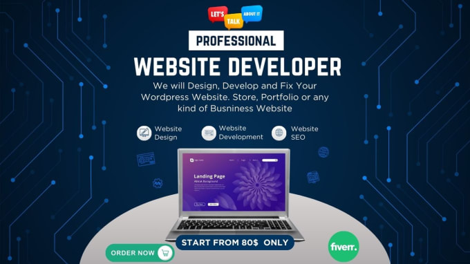 Gig Preview - Create, design, revamp your business wordpress website