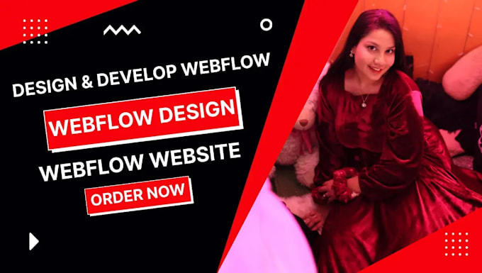 Gig Preview - Design or develop webflow website, figma to webflow, webflow expert