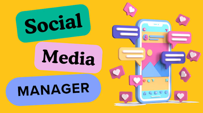 Gig Preview - Be your social media manager and content creator or schedule post