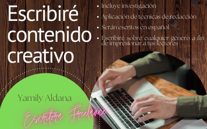 Gig Preview - Write your book in spanish