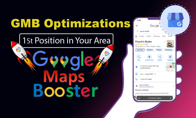 Gig Preview - Boost gmb ranking with best google maps seo strategy