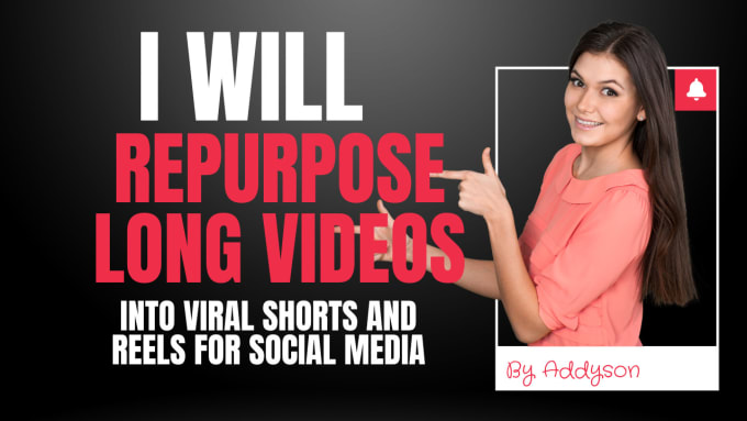 Gig Preview - Repurpose your long videos to reels and shorts for social media