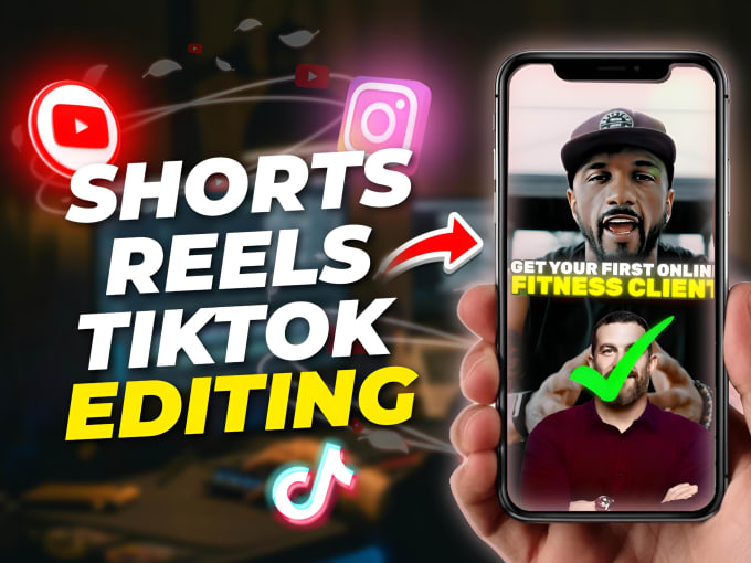 Gig Preview - Edit engaging instagram reels, tiktok and youtube shorts