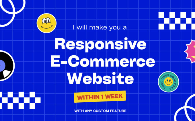 Gig Preview - Create stunning ecommerce websites for your business