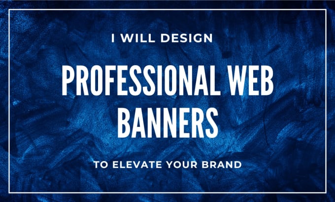 Gig Preview - Make professional web banner design for you