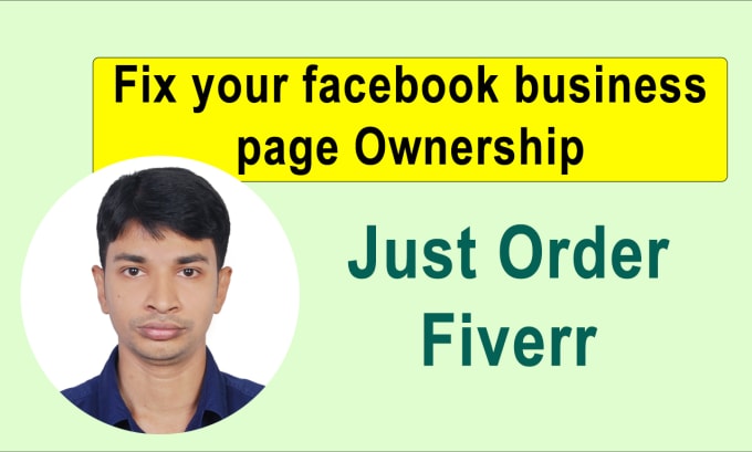 Gig Preview - Fix your facebook business page