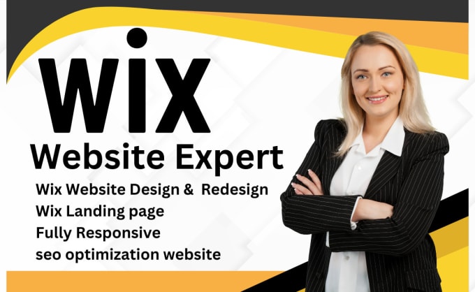 Gig Preview - Design redesign wix website or landing page and ecommerce store