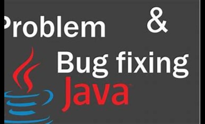 Gig Preview - Resolve your bugs or issues for your java code