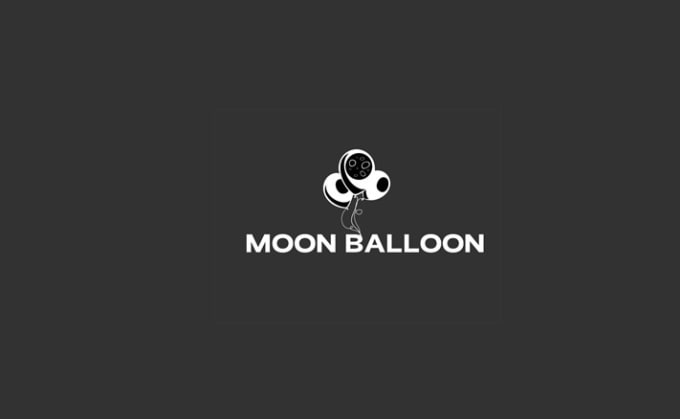 Gig Preview - Design splendid sophisticated moon balloon logo