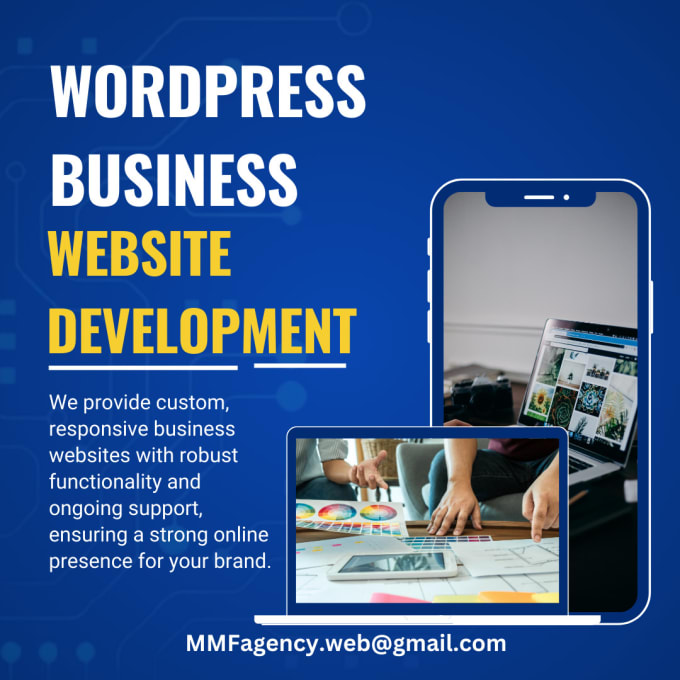 Bestseller - create responsive business wordpress website, mobile friendly