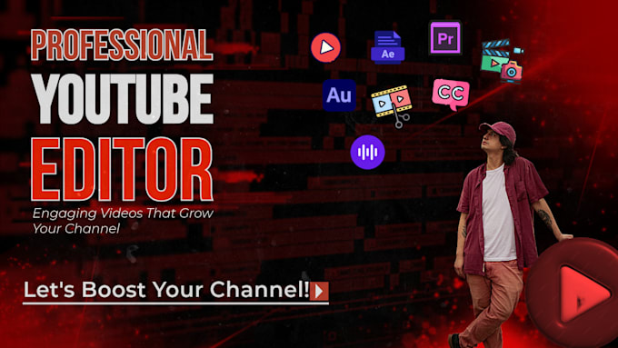 Gig Preview - Create high retention youtube videos with professional editing