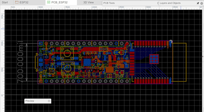 Gig Preview - Do custom pcb circuit design using eagle or altium