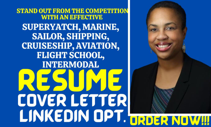 Bestseller - write superyatch resume, marine, sailor, shipping, intermodal, cruiseship resume