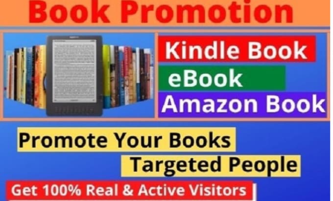 Gig Preview - Do book promotion and ebook marketing organically