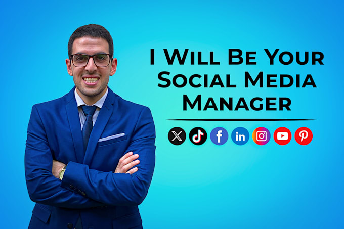 Gig Preview - Be your social media manager