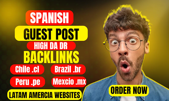 Gig Preview - Provide high quality spanish guest posts from mexico spain argentina and chile