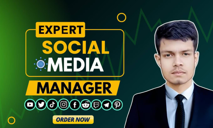 Bestseller - be content manager and grow your social media accounts