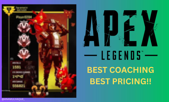 Gig Preview - Be apex legends coach and coach you in rank matches