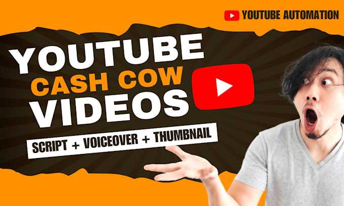 Gig Preview - Create viral youtube cash cow videos for faceless channel