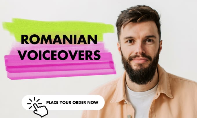 Gig Preview - Record a professional romanian male voiceover for your project