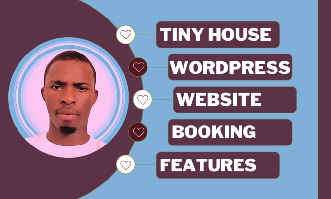 Gig Preview - Design a stunning tiny house website for your business