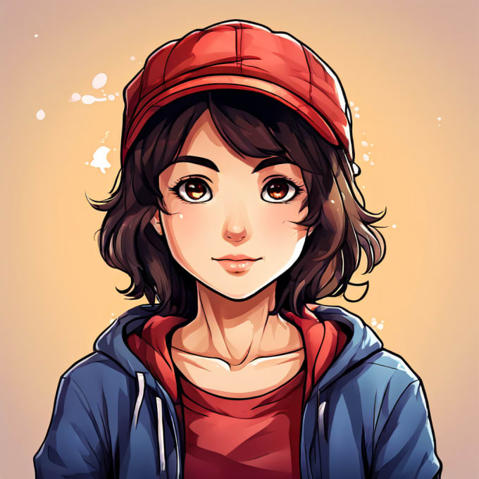 Gig Preview - Draw a portrait in any cartoon style of comic and anime