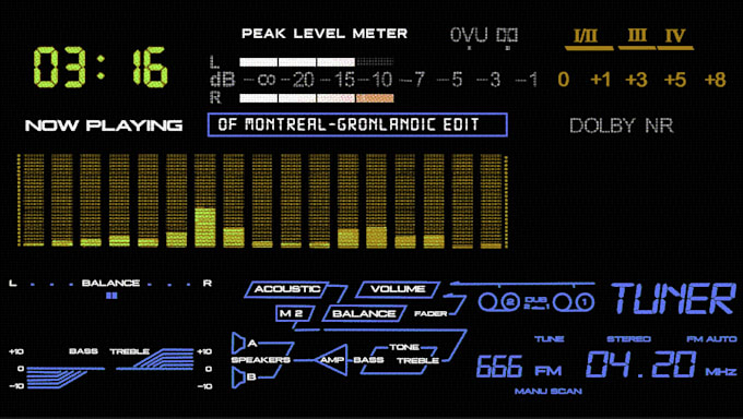 Gig Preview - Create retro neon music video visualizer