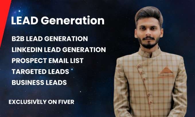 Gig Preview - Linkedin sales navigator b2b lead generation email list building lead gen