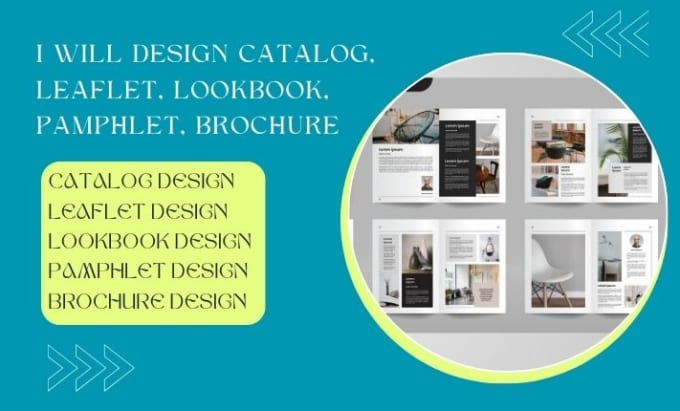 Gig Preview - Design catalog, brochure, leaflet, and lookbook for product to drive engagement