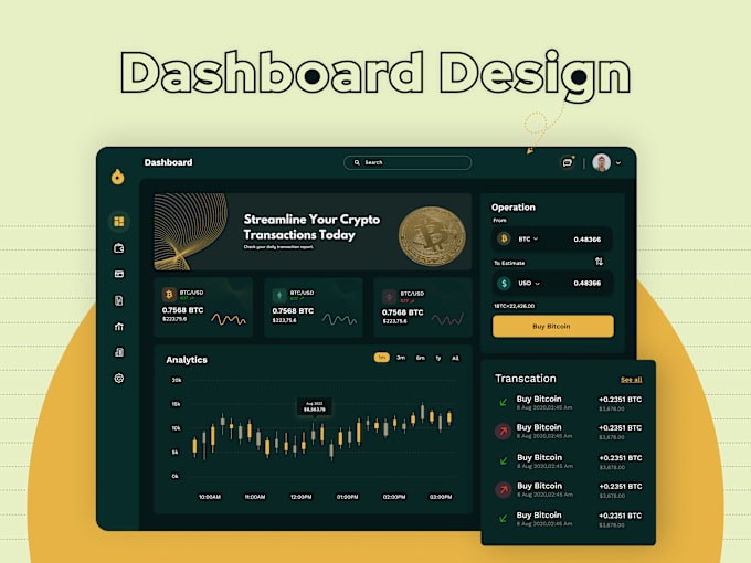 Bestseller - do web app design, dashboard design and saas design