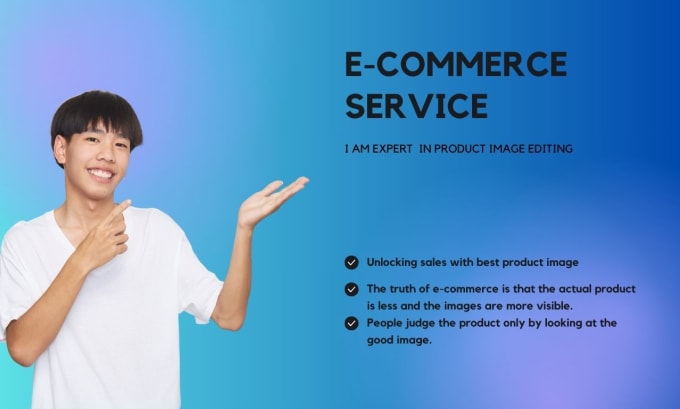 Gig Preview - Ecommerce product image editing and a plus image editing