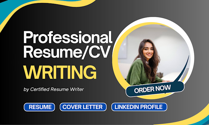 Gig Preview - Rewrite and upgrade professional resume, cover letter and linkedin optimization