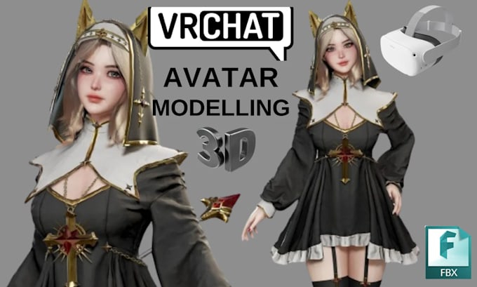 Bestseller - create 3d model, furry avatar, vtube model, vrc avatar and, vrchat avi