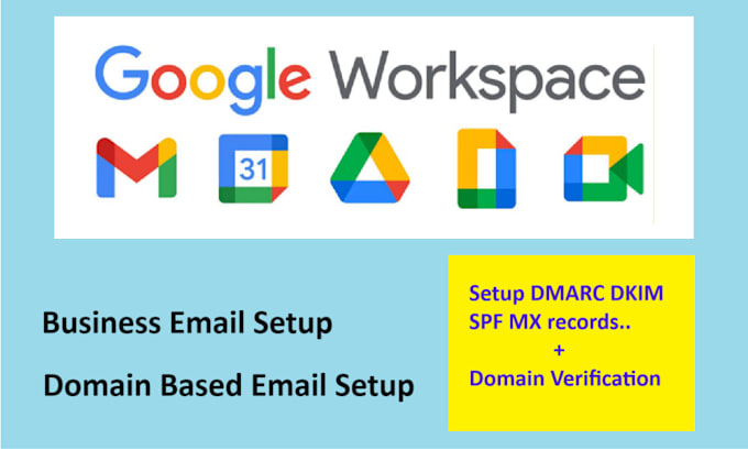 Gig Preview - Setup professional google workspace business email