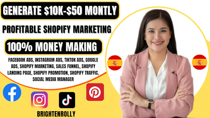 Gig Preview - Boost shopify sales with shopify ecommerce marketing or SEO shopify promotion