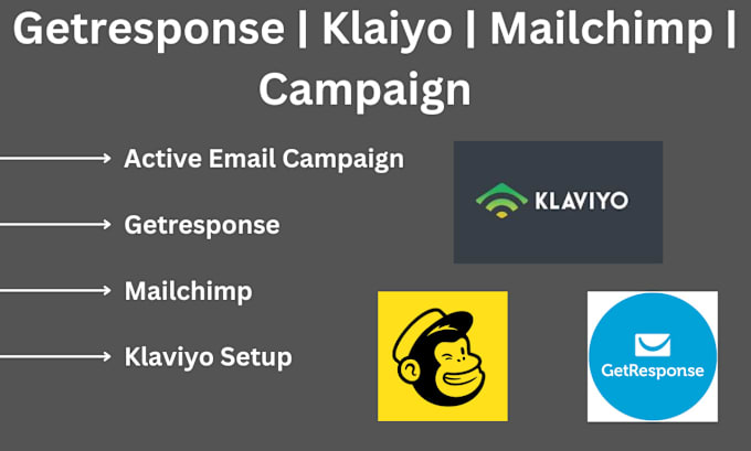 Bestseller - be your mailchimp klaviyo getresponse email marketing and active campaign expert