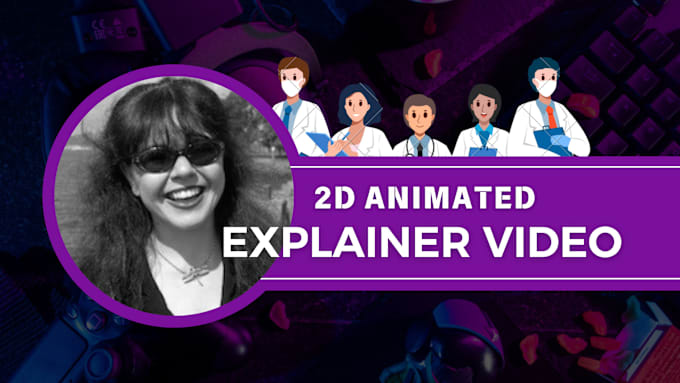 Gig Preview - Create a 2d animated explainer video