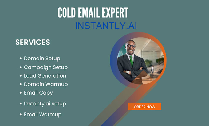 Gig Preview - Do cold email outreach on instantly ai