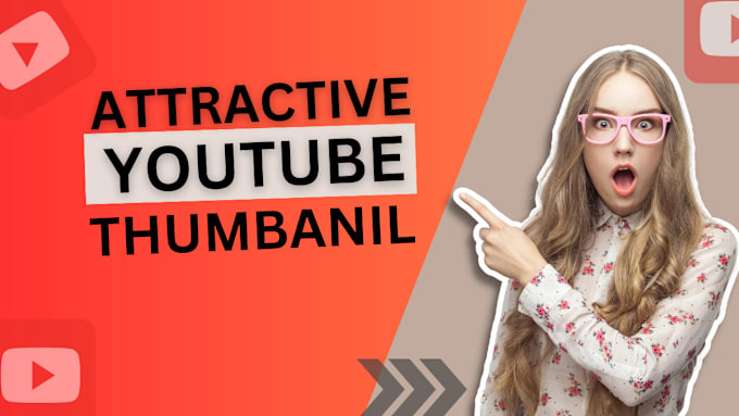 Gig Preview - Design attractive youtube thumbnail design