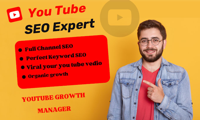 Gig Preview - Seo optimization for your youtube videos