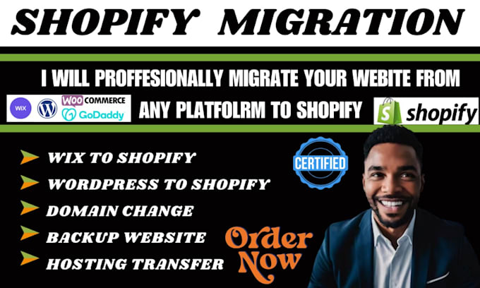 Bestseller - copy clone website from wordpress, wix godaddy to shopify