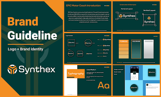 Gig Preview - Design branding kit and brand style guide in 24 hours