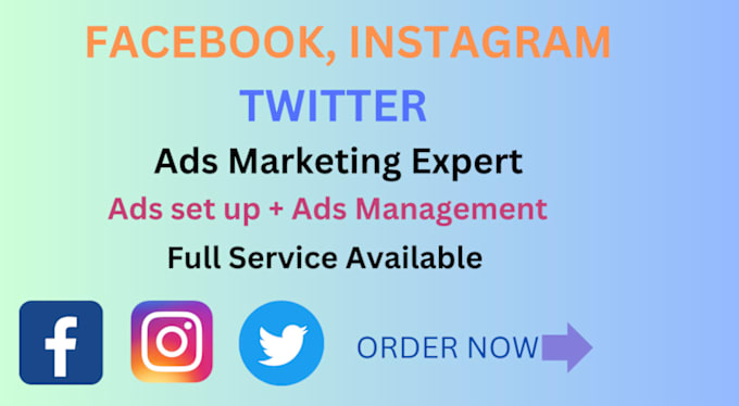 Gig Preview - Create and manage ad campaigns through social media