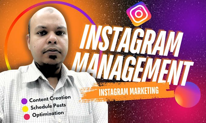 Gig Preview - Be your instagram marketing manager and content creator