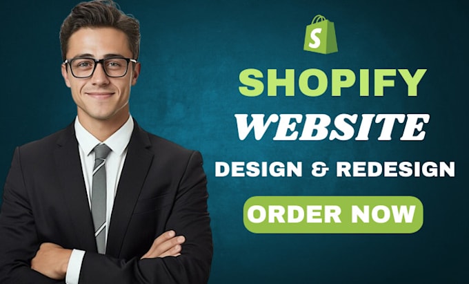 Gig Preview - Build shopify website design and redesign, shopify store design and redesign